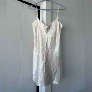 La Senza Vintage Bridal Slip Dress with Embroidery